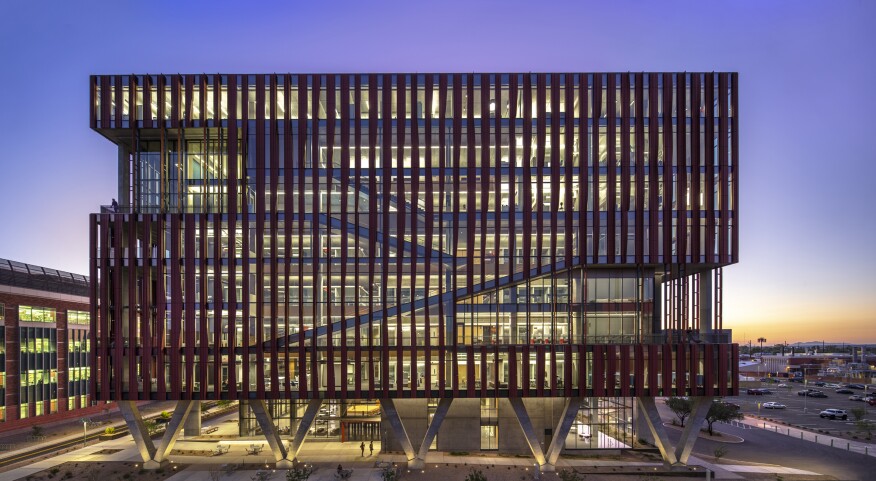 Health Sciences Innovation Building at the University of Arizona designed by CO Architects and Swaim Associates