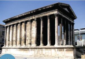 The short roof overhang sheltered this Roman temple for 2,000 years—a bargain-basement investment for long-term resistance to water-related problems.