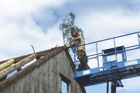 Topping Out the Frame
