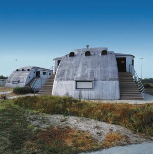 EXHIBIT
Artist Dan Dubowitz and architect Patrick Duerden have roamed northern Italy since 2005, jumping fences and trekking through forests on a quest for the architectural remains of fascist holiday camps that were built during Mussolini's regime in the 1920s and '30s. Photographs of the decaying Modernist buildings are paired with musings from Dubowitz and Duerden in a show at Fermynwoods Contemporary Art, in Brigstock Kettering, England, through July 26.
fermynwoods.co.uk