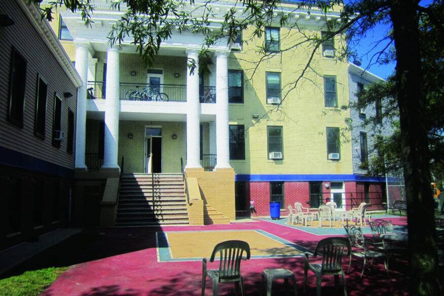 After: Residents started to move back less than a year later, with the final 14 units finished in May.