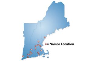 New year, new services: New England retailer Namco kept seven of its 19 locations open in the winter; the other 12 reopened in February for the season. This year, the locations will offer customers the option to order merchandise online for store pickup, and the ability to finance aboveground pool installations. The two New York stores, in Latham and Wappinger Falls (not shown), won’t offer installation financing due to the state’s credit laws. An improved economy means more customers are qualifying for financing.