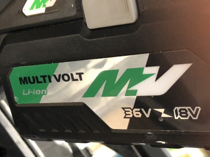 With this saw you essentially purchase a corded saw and can graduate into Metabo HPT’s cordless 36-volt cordless system as you see fit.
