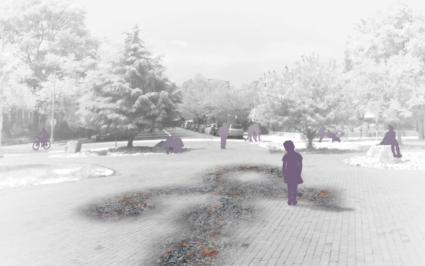 Lead by Devin Jernigan, project proposal "Cultur-Altar," slated for Washington, D.C.'s Eastern Market that pays homage to the late musician Prince. To give recognition, visitors are asked to bring "images, letters, and other items of personal significance" regarding the cultural icon, which will be burned on an altar. The burned remains will then be spread in the form of Prince's symbol.