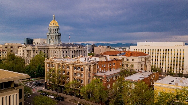 The Jonathan Rose Cos. has preserved the Argonaut/El Tover apartments located next to the Colorado State Capitol in Denver.