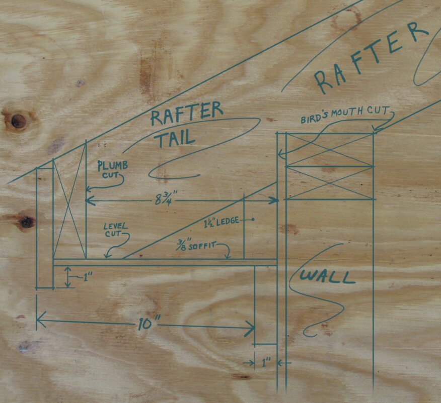 Framing Eaves and Rakes | JLC Online | Framing, Roof Framing