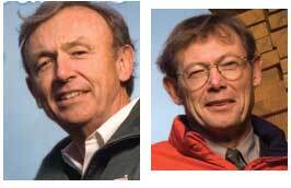 Ever since their days in college basketball, people have looked up to Ply Mart VP of operations Rich Mahaffey (left) and president Randy Mahaffey (right). For nearly 40 years they've helped foster a culture at Ply Mart that values innovation and growth.
