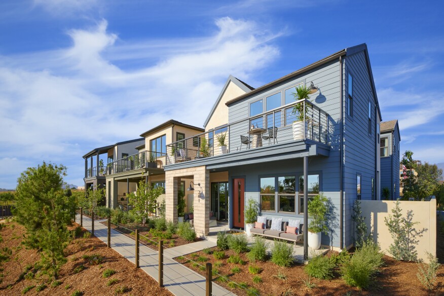 In Great Park’s newest neighborhood, the Launch at Rise by Shea Homes are single-family homes with multigen suites available.