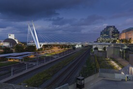 Cleveland Lakefront Pedestrian and Bicycle Bridge