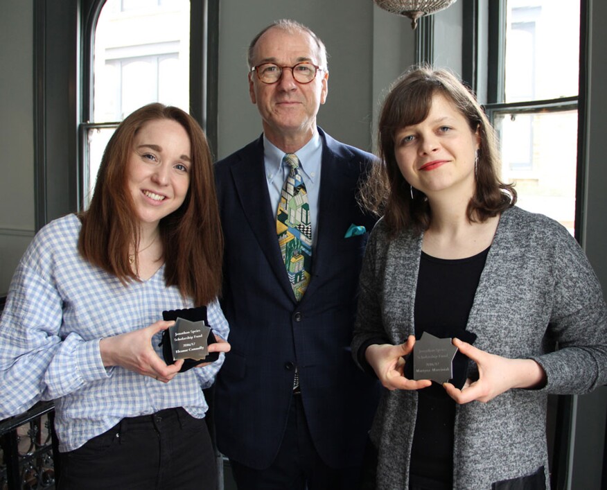 From left to right: Eleanor Connolly, John Roake, and Martyna Marciniak