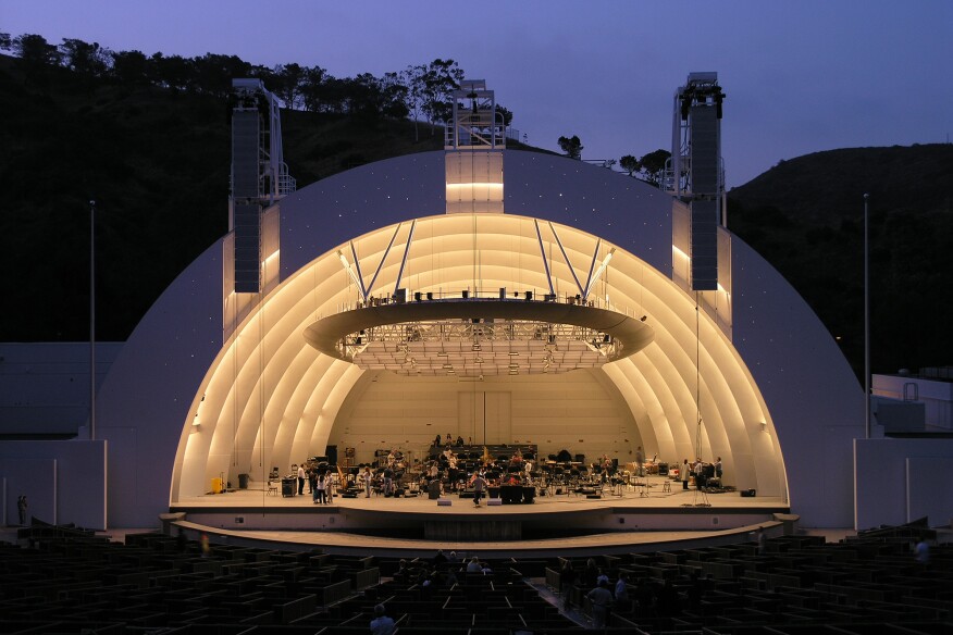 The Hollywood Bowl in Los Angeles, by Hodgetts + Fung