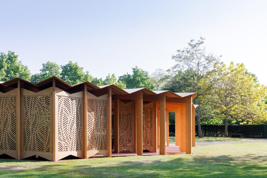 Serpentine Pavilion 2023 exterior view