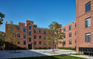 The rehabilitation of the historic Lathrop apartment buildings  was included in phase one of the Chicago community’s revitalization. “What we celebrate today is an example of Chicago Housing Authority’s long-standing commitment to Lathrop residents and to bring more mixed-income housing to neighborhoods across our city,” said James L. Bebley, acting CEO of the CHA at the opening celebration. &quot;None of this would have been possible without the support of the residents and the many partners who have helped move the vision of a renewed Lathrop forward. It is thanks to the strong partnerships we have built that the revitalized Lathrop is possible.”