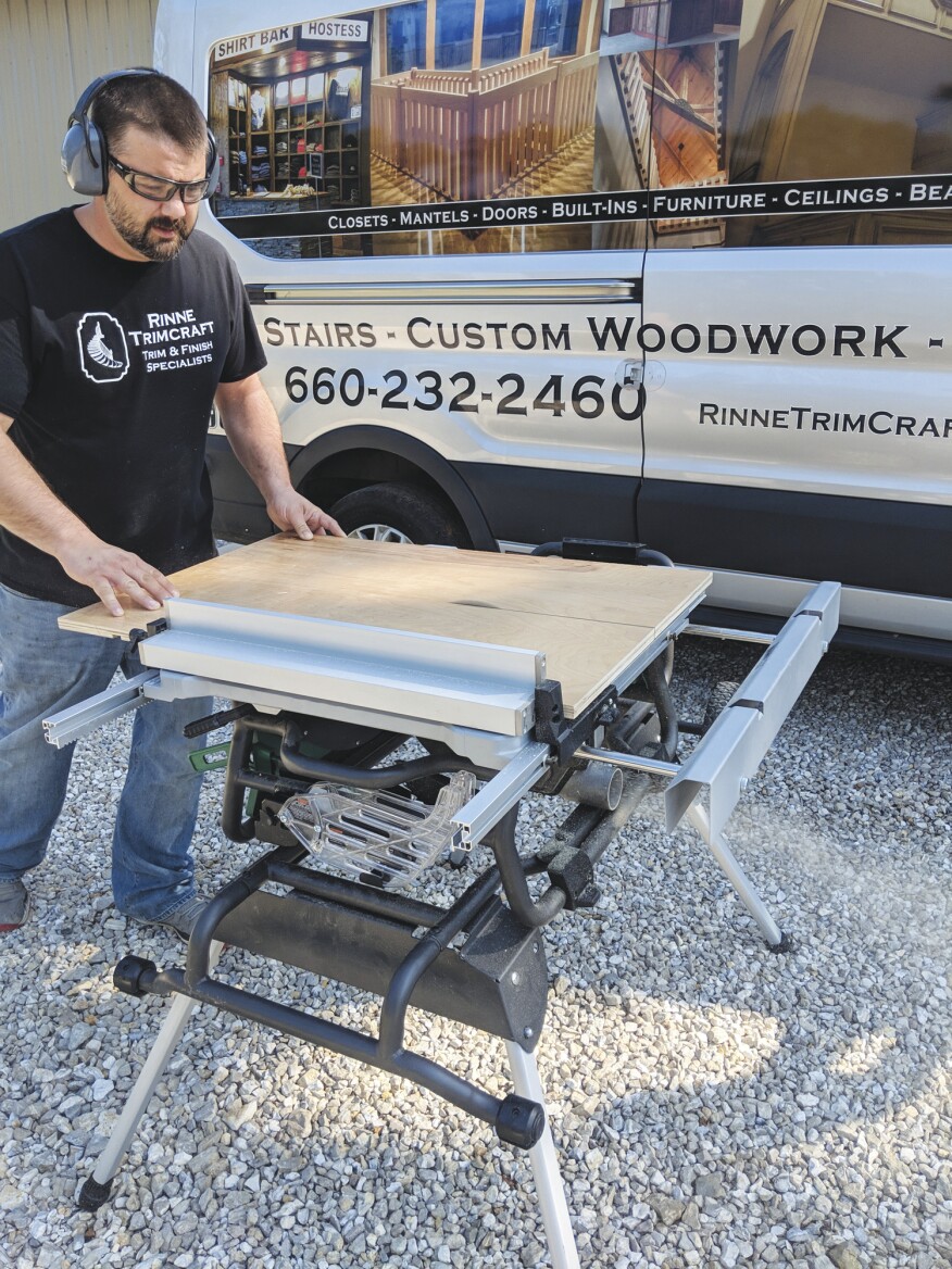 Metabo HPT’s C3610DRJ cordless 10-inch table saw is built on the company’s corded platform.