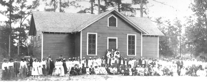 A Rosenwald school in Alabama