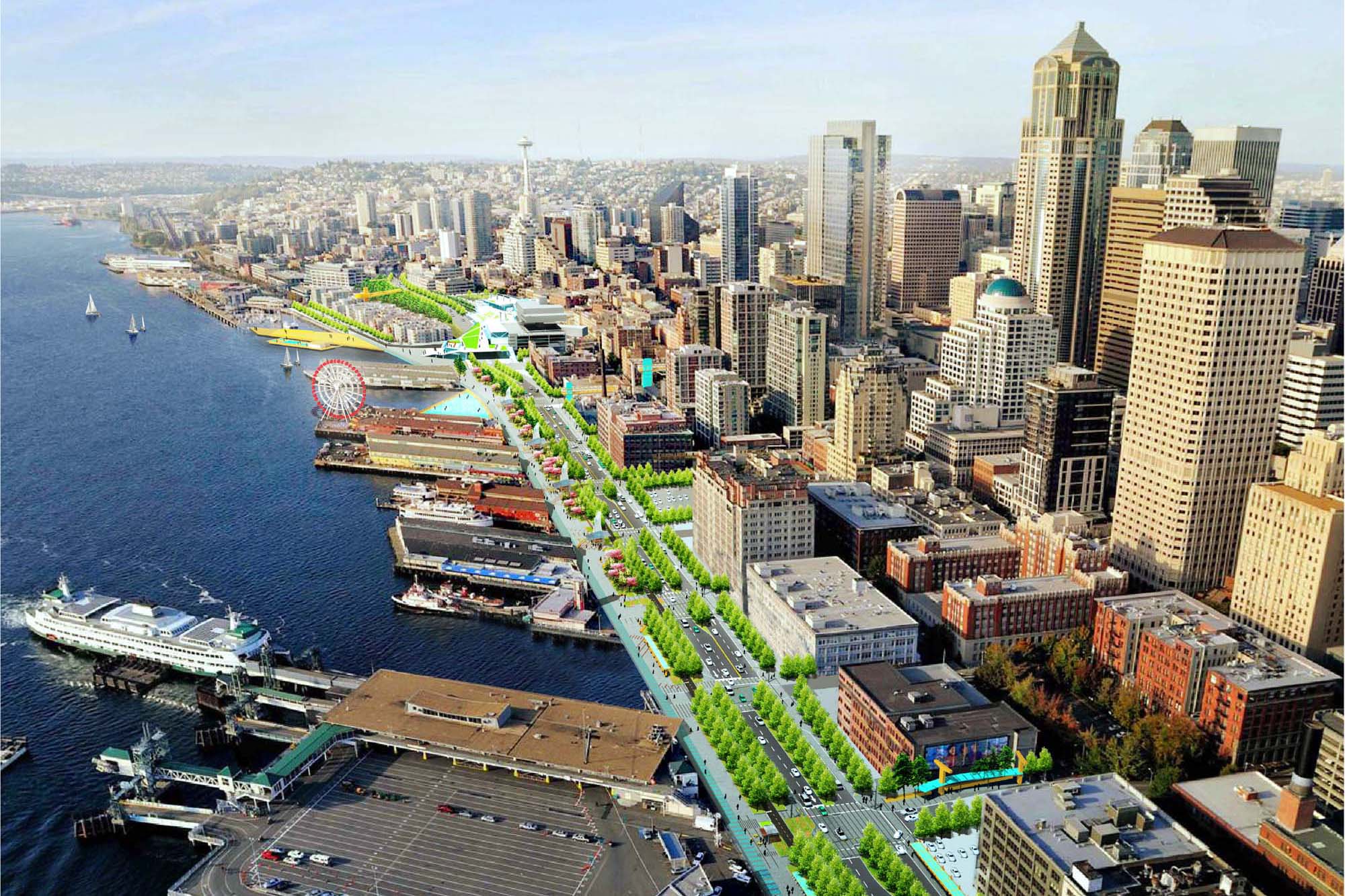 Seattle Central Waterfront Architect Magazine Seattle Central Waterfront Architect Magazine