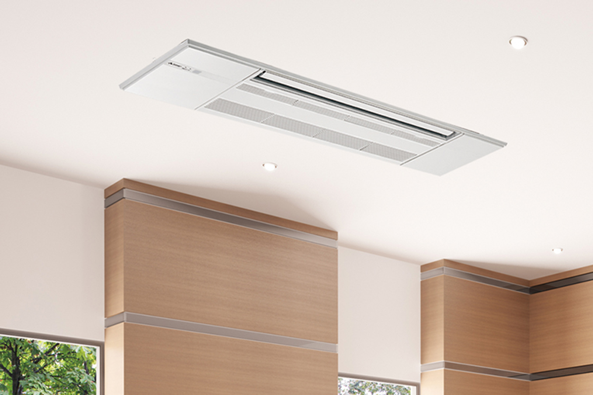 MLZ Series One-Way Ceiling Cassette by Mitsubishi Electric ...