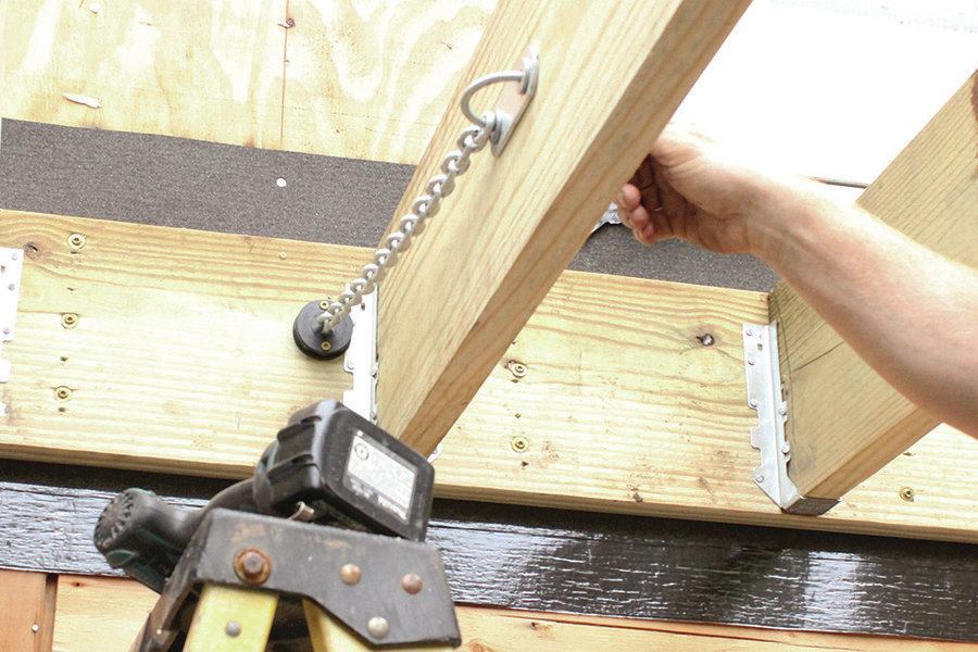 GRK Deck Harness LateralLoadConnector Kit Professional Deck Builder