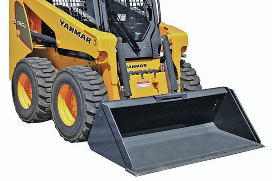 Yanmar America Corp. + S190R skidsteer Concrete Construction Magazine