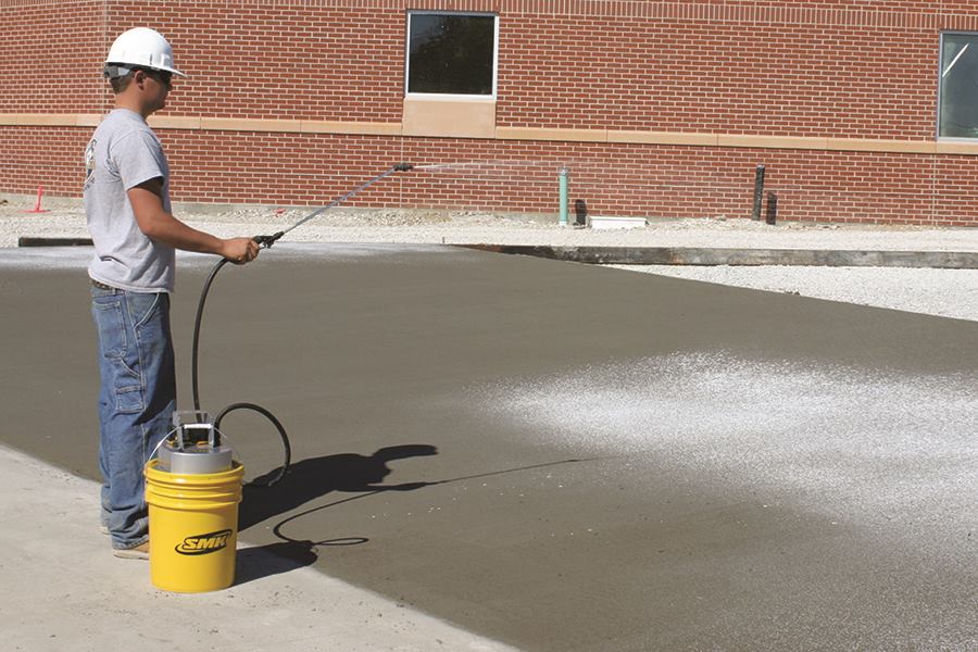 Batteryoperated Bucket Sprayer Concrete Construction Magazine
