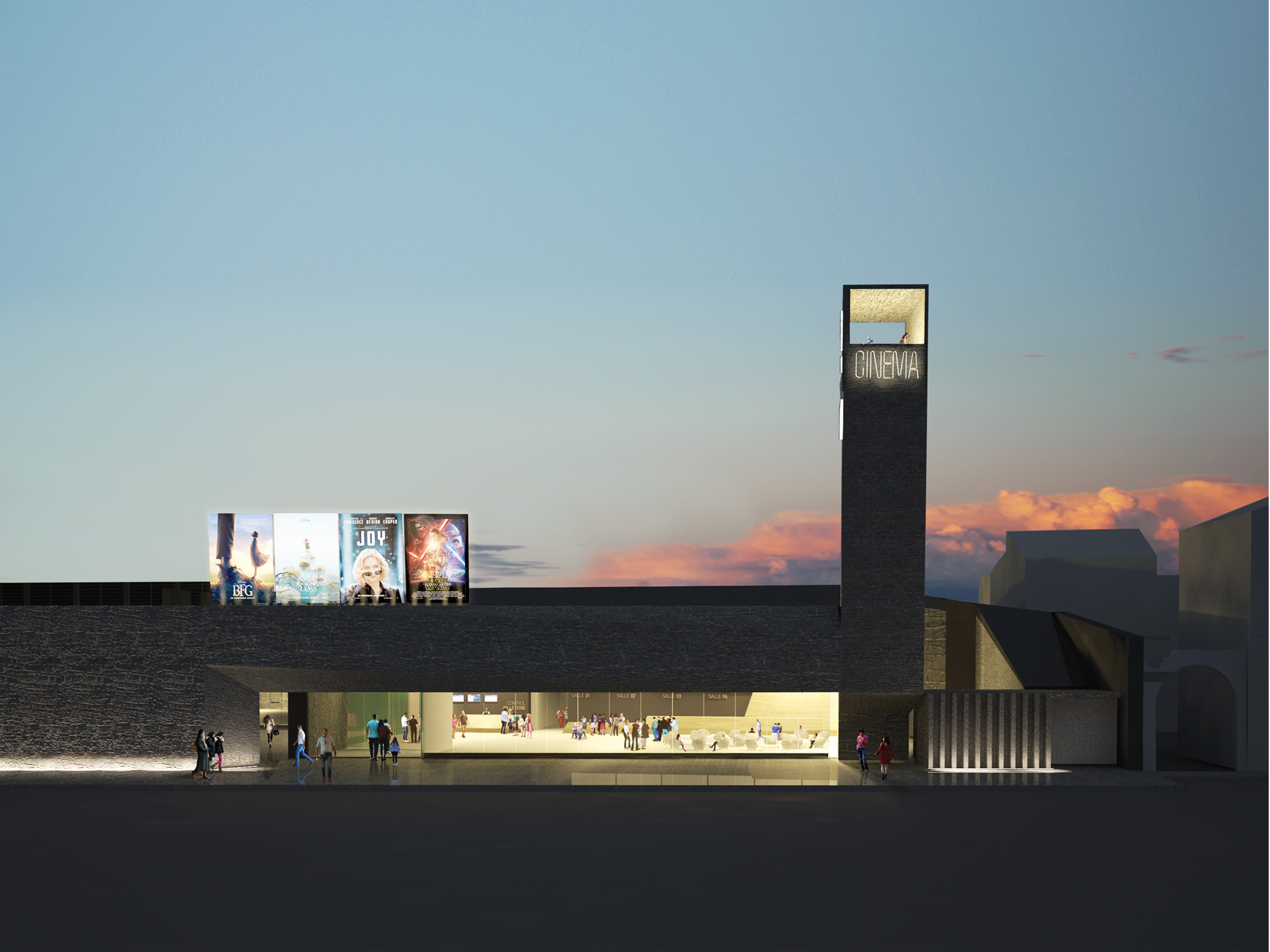 Cinema in Riom | Architect Magazine