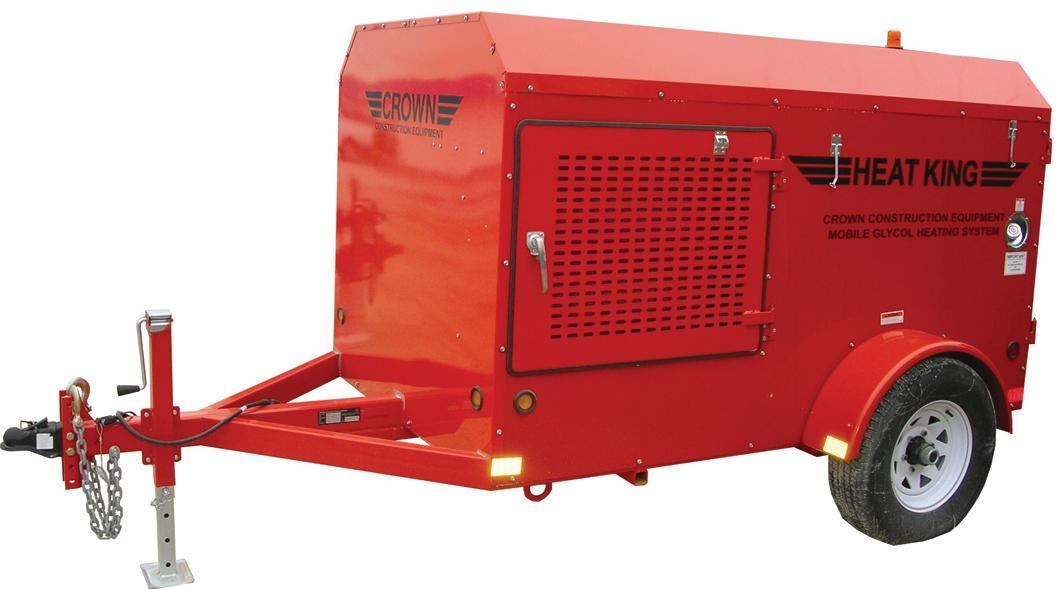 Crown Construction Equipment Heat King Mobile Glycol Heating System