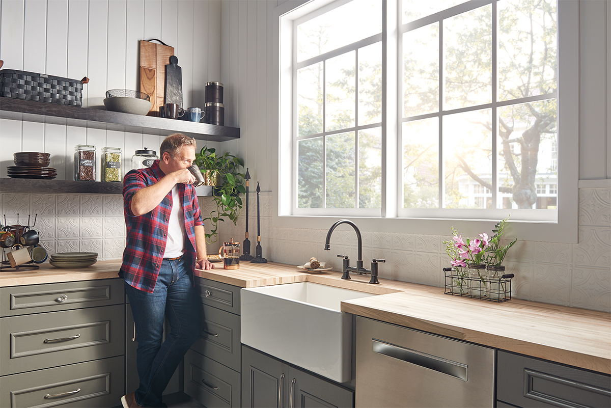 Illustration of Low-Cost Luxury Home Renovation Materials