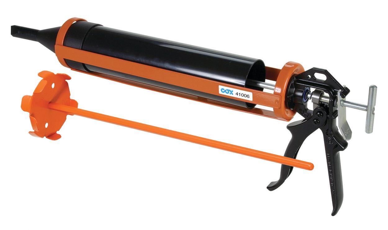 Cox North America Handheld Grout Dispenser Concrete Construction Magazine