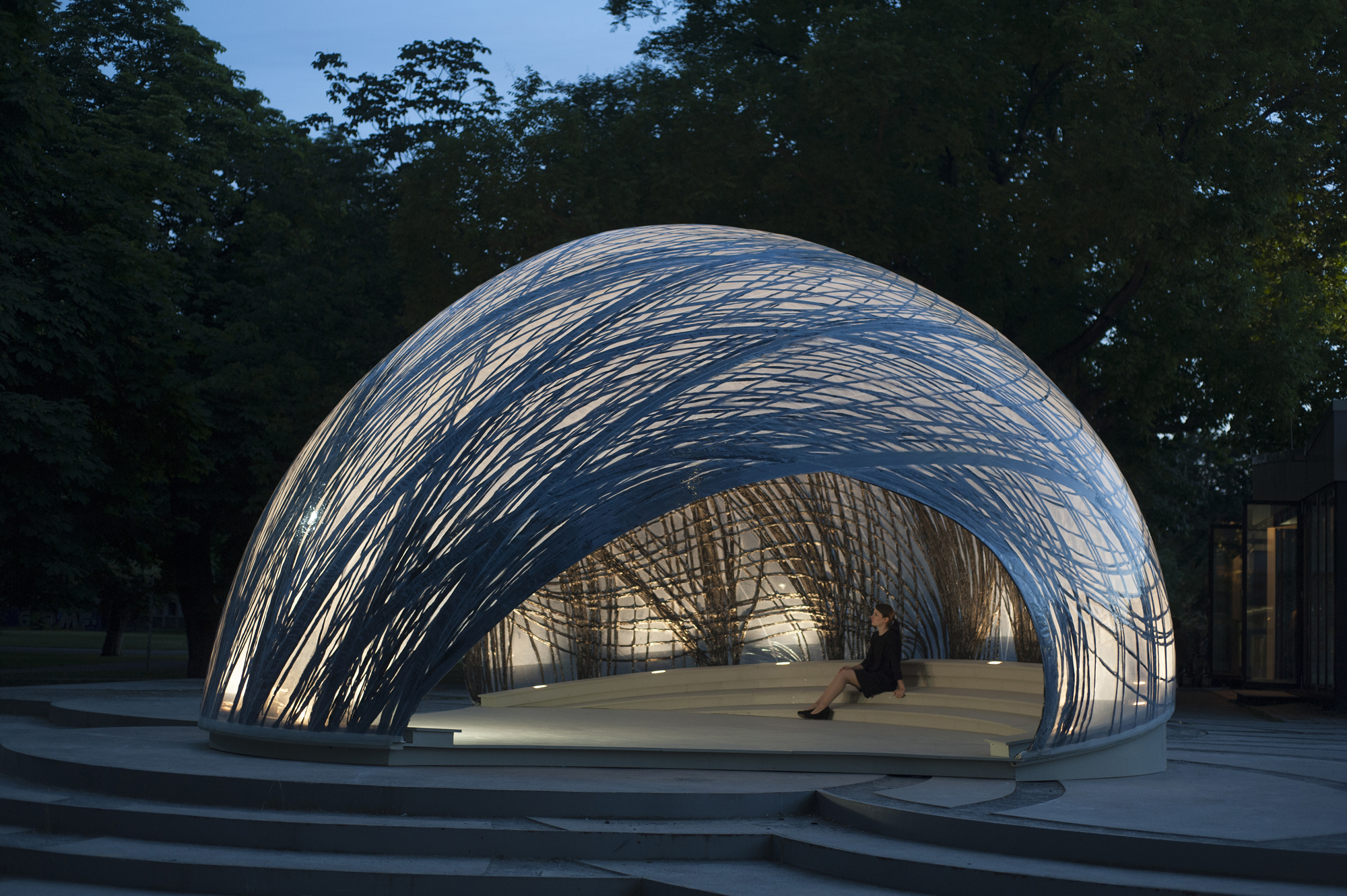 ICD/ITKE 2014-2015 Research Pavilion | Architect Magazine | Institute